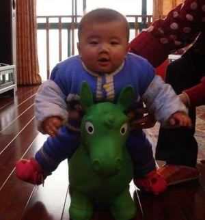 骑跳跳马的视频,挑战极限的空中舞者